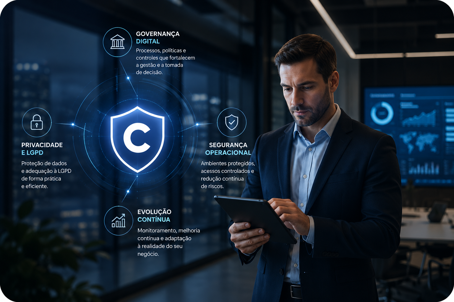 Governança digital e segurança operacional